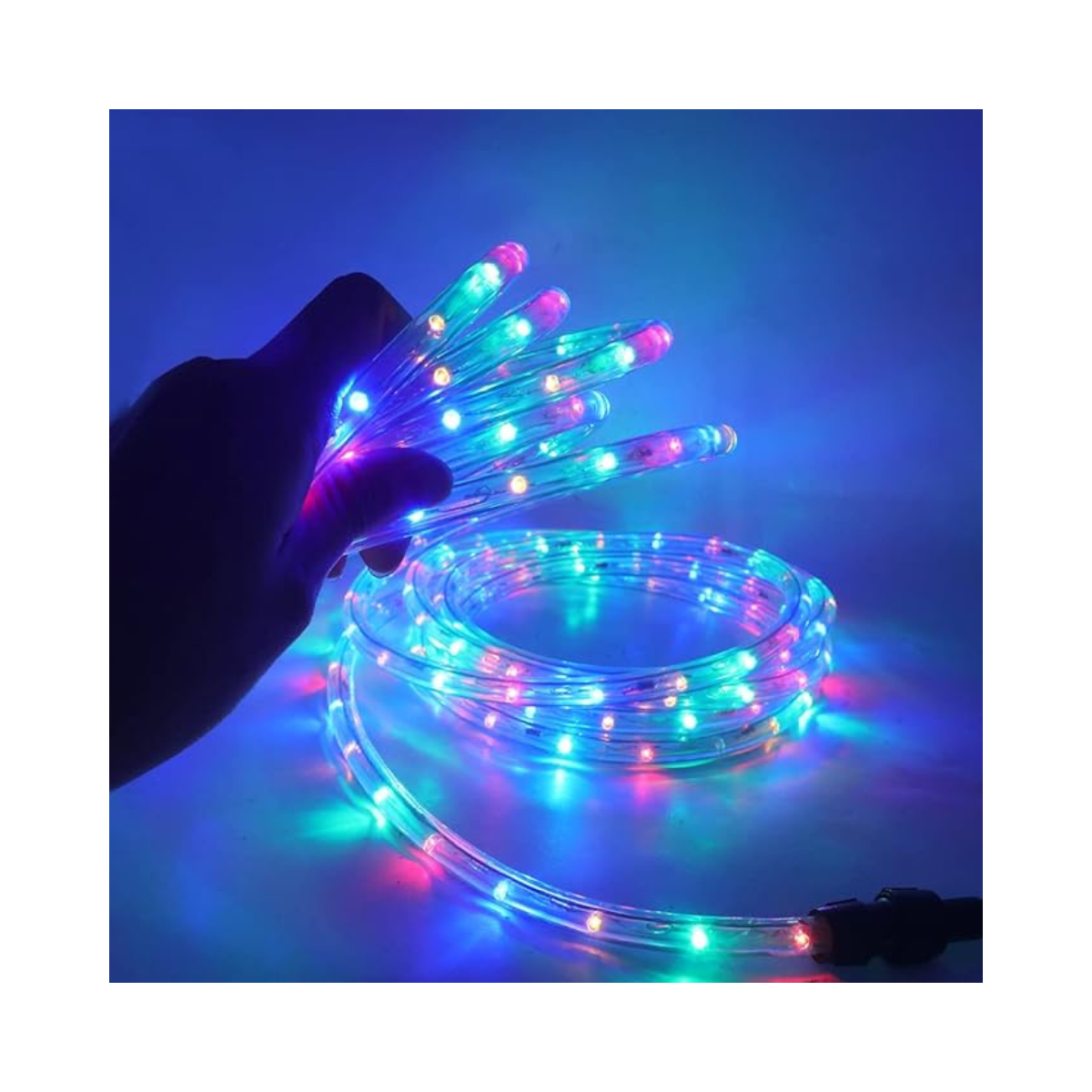 TIRA DE LUCES LED, en forma de tubo, 5 metros, varios colores