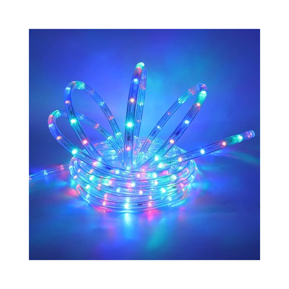 TIRA DE LUCES LED, en forma de tubo, 5 metros, varios colores