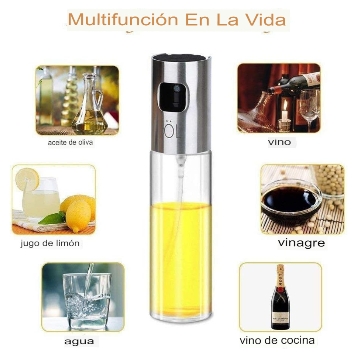 DISPENSADOR de Aceite de Oliva o Vinagre