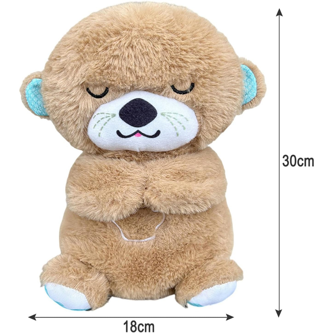 NUTRIA DE PELUCHE CALMANTE, BEIGE