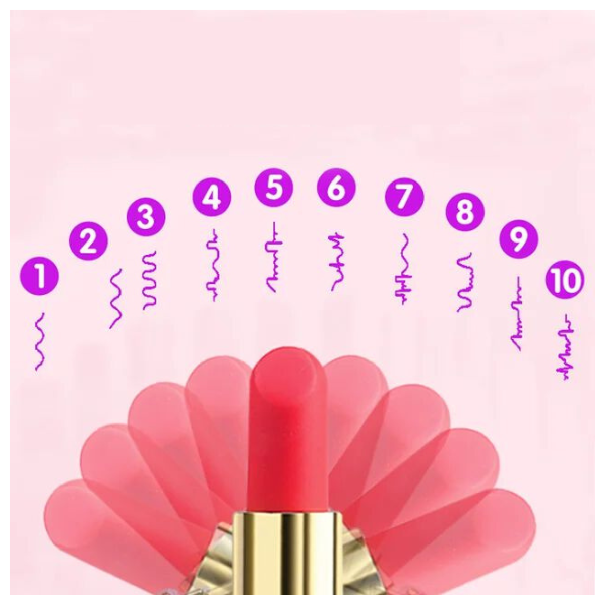 LABIAL VIBRADOR, Discreto, Recargable