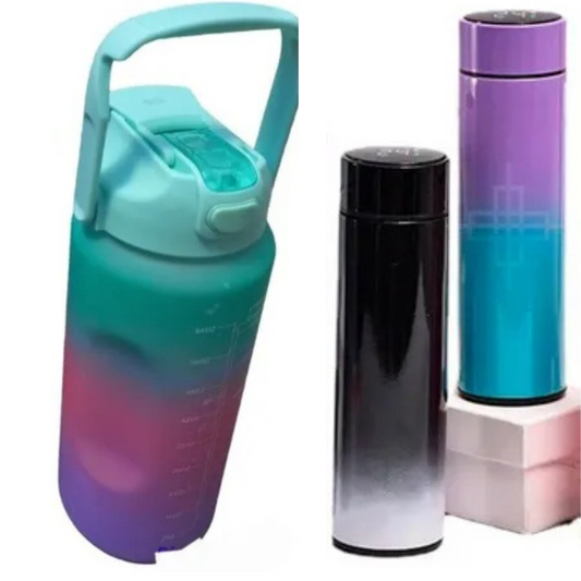 Kit Duo de Termos Thermal - Degrade