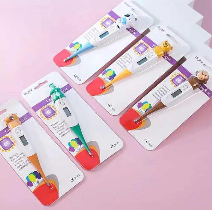 TERMÓMETRO DIGITAL INFANTIL, forma de animales