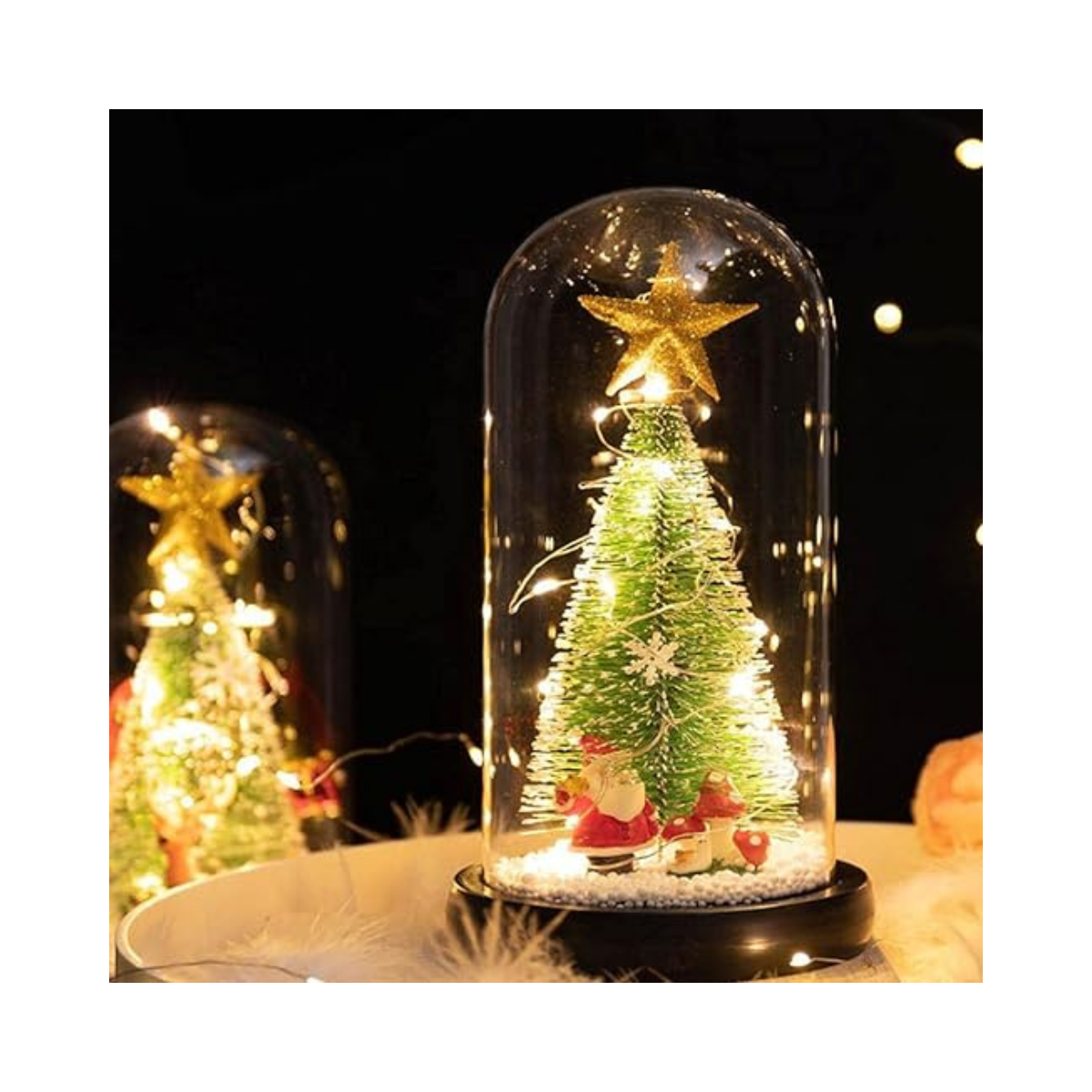 Árbol de Navidad, con estrella en Cúpula