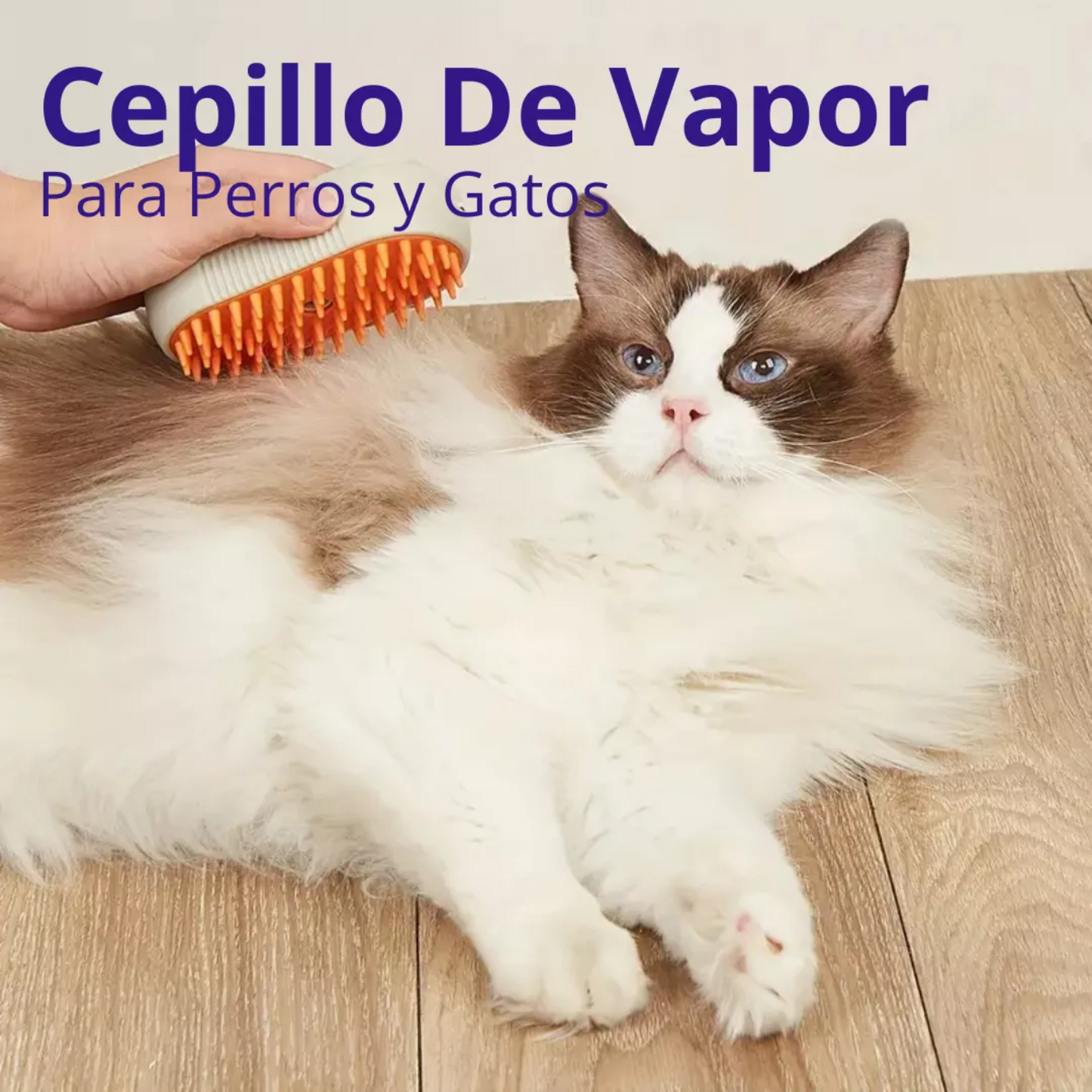 Cepillo para Mascotas a Vapor, Recargable