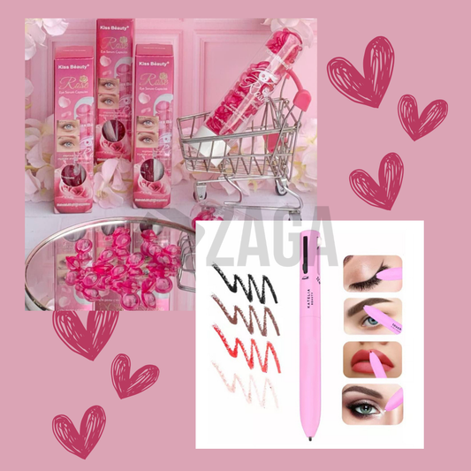 DELINEADOR 4 EN 1 + DE REGALO: 45 cápsulas contorno de ojos