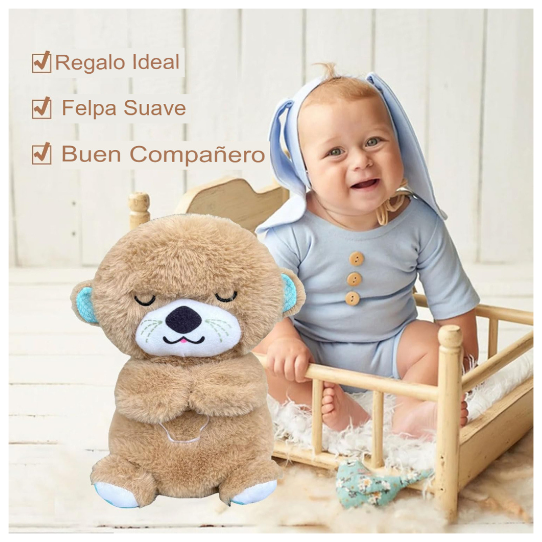 NUTRIA DE PELUCHE CALMANTE, BEIGE