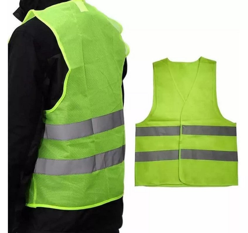 CHALECO REFLECTANTE, de Seguridad, Amarillo