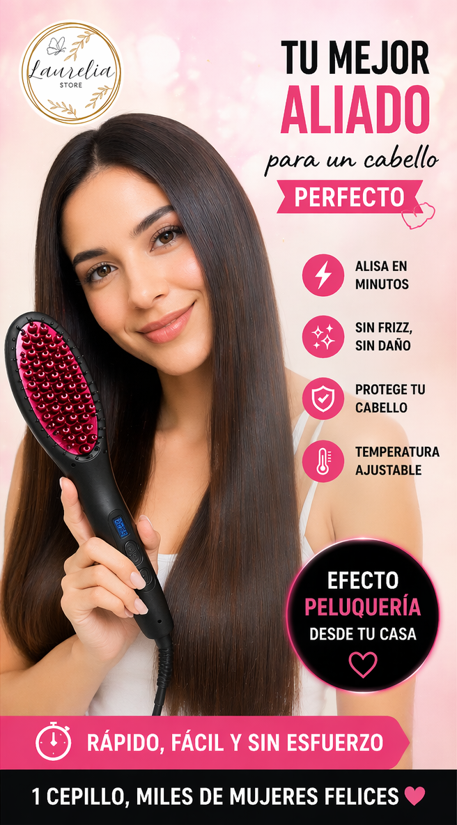 CEPILLO ALISADOR ANTI FRIZZ PREMIUM