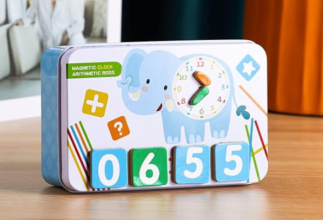 CAJA DE JUGUETES, DE APRENDIZAJE MONTESSORI